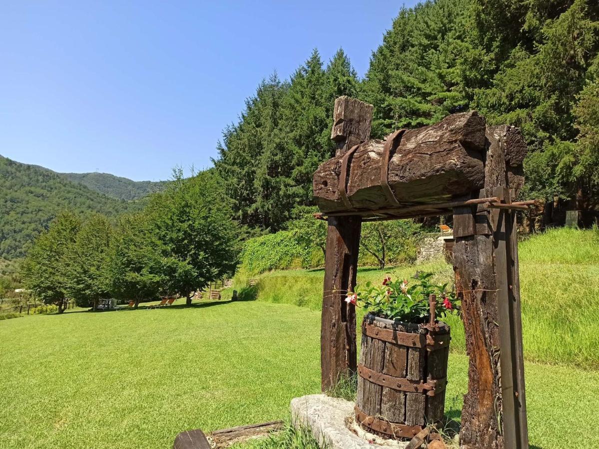 Il Bosco Di Campo Marzano Garden Apartments Borzonasca Eksteriør billede